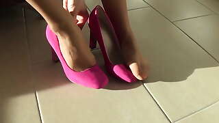 masturbation with pantyhose