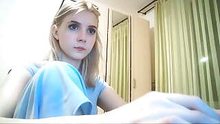 Me teasing you with my hot eyes and naughty boobs