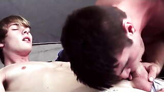 Young Twinks Fuck in Tent