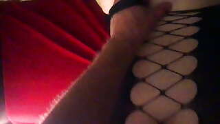 PAWG Girlfriend fucked hard with leash