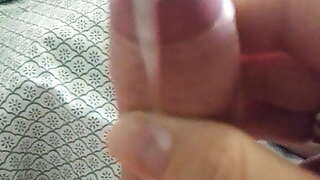Masturbation cumshot