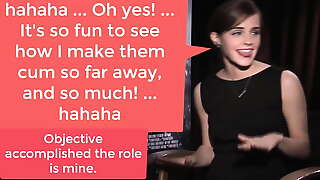 Emma Watson jokes fake casting