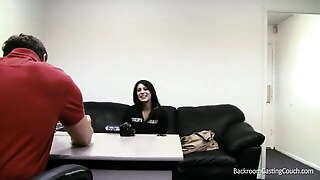 Pudgy Lourdes at her first casting
