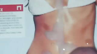 Holly Valance Cum Tribute