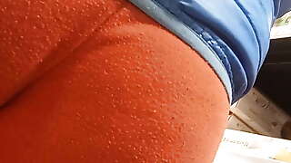 Candid British milf ass