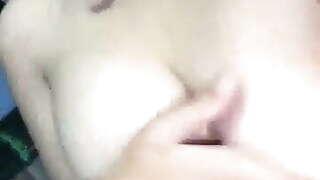 Nice teen playing pussy