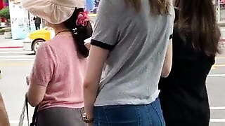 BUSTED Cute Skinny  CANDID GIRL