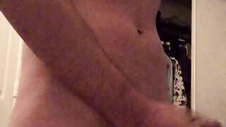 Young Latino jacking off