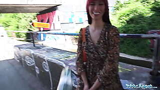 Public Agent Pretty face bubble butt and wet pussy public sex