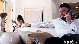 Young ebony wife having a affair with her bisexual friend and she told her husband