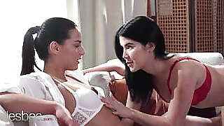 Lesbea Dressed in sexy lingerie these two lesbians have intimate sex together