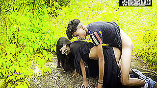 Oh Dear Mountain Boy Fucks His Girlfriend Sudipa In The Jungle Openly ( Hindi Clear Audio )