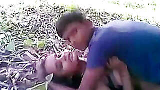 Desi Village Girl Outdoor Threesome Sex With Neighbors