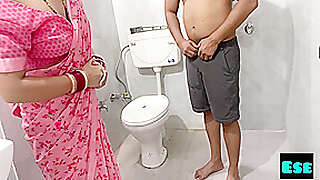 Aunty Insist Me To Take A Shower And Got Fucked With Naughty Boy