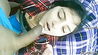 Cute Desi Girl Blowjob And Take Cum On Face