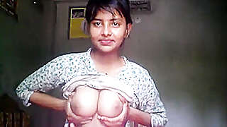 Almore Village Girl Showing Boobs Pussy And Asshole
