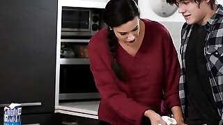 Family Strokes - Hot Teen Lets Her Stepsister's Sugardaddy Fuck Her, Too, To Reap All The Benefits