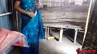 Sky Blue Saree Sonali Fuck in Brother in Law clear Bengali Audio ( Official Video By Localsex31)