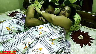 Indian hot xxx Innocent Bhabhi 2nd time sex with husband friend!! Please don'_t cum inside!