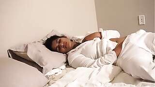 Desi Bhabi fucks herself in bed - Maya