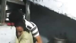 Indian step boobs pressing