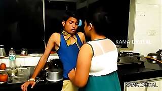 indian big boob aunty in short film.