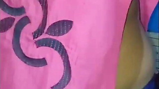 Desi aunty stripping her tops