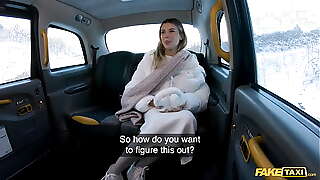 Fake Taxi Stunning Lingerie Model is Happy to have Hard Fast Sex with the driver