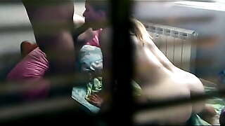 Fucking my stepdaughter from behind. I love her loud moans!!!
