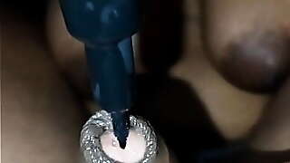 Tamil Desi wife oil Massage