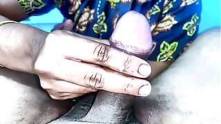 Tamil Desi wife playing with hubby cock