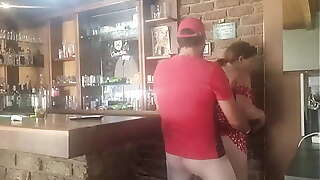 Brunette MILF gets fucked from behind