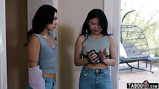 Asian Lulu Chu found footage of her friend Kimmy Kimm dominated and confronted her