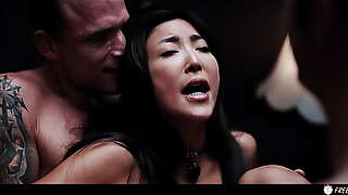 TIME FREEZE FETISH - Hot Japanese Girl Ends Up In A Hardcore Gangbang