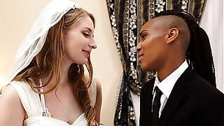 MUST SEE!!! Lesbian XXX wedding night - interracial lesboporno