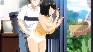 Busty Brunette Want'_s To Suck Cock Like Ice Cream [ HENTAI ]
