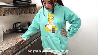 Young neighbor plumber unclogs my pipes - Thiago Lopez &amp_ Celeste Alba