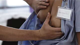 Lucky Patient Stops Time And Fucks Asian Doctor With Big Tits Until They Both Cum TRAILER