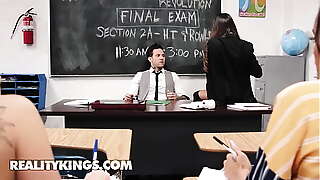 REALITY KINGS - College Hottie Vina Sky Makes Her Move To Fuck Her Supervisor On Her Last Teaching Day
