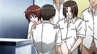 Hentai student used as fuck slave