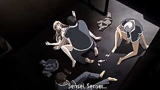Hentai blonde fucked in stairwell