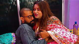 Beautiful Hot Desi Wife Seducing Husband Having Romantic Sex On Anniversary In Hindi
