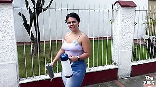 Paula beautiful Colombian Big Ass in her first porn casting