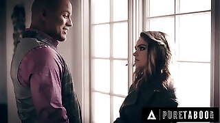 PURE TABOO Pervert DILF Shows Caught Stripper Stepbae Athena Faris Who'_s The Alpha In The House