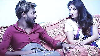 Indian Stepmom share bed with stepson who Fucked her Harder Hindi Audio