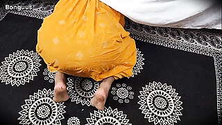 RIya Stuck under the Bed I fucked Her wet pussy from the back