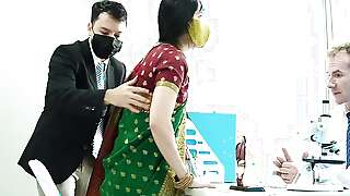 Indian Desi Girl Fucked by her Big Dick Doctor ( Hindi Drama )