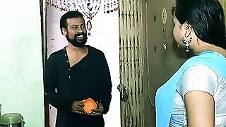 Desi hot bhabhi having sex secretly with house owner&rsquo;s son!! Hindi webseries sex