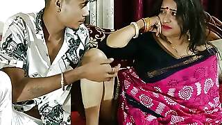 Indian New Stepmom First sex with Teen Son! Hot XXX Sex