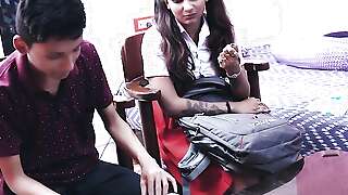 Young 18+ College girl wants to play Sex BDSM Class game with a Young boy and her Teacher Full Movie